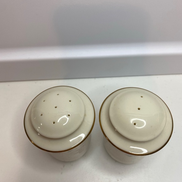 Used Lenox Rose Manor Pink Salt & Pepper - Picture 2 of 6